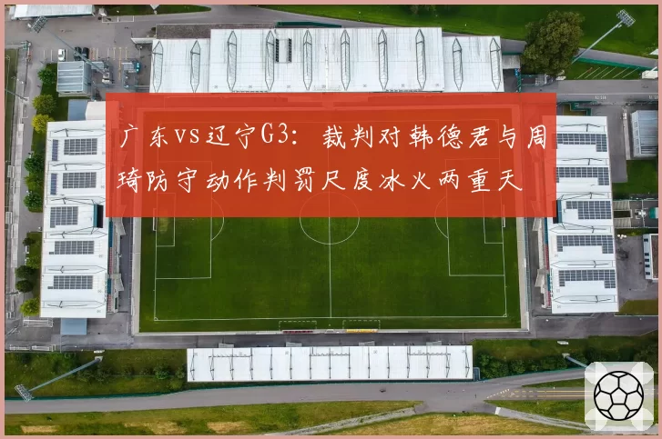 广东vs辽宁G3：裁判对韩德君与周琦防守动作判罚尺度冰火两重天
